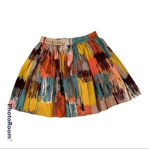 Tropically Colorful Sequence Circle Skirt